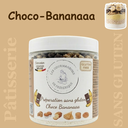 Glutenvrije bereiding "Choco Bananaaa"