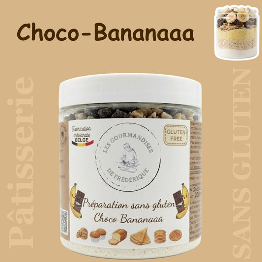 Gluten-free preparation "Choco Bananaaa"