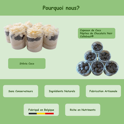 Préparation édulcorée "Black Coco"