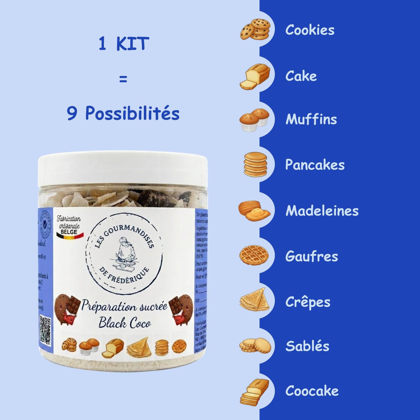 Kit Pâtisserie Sucrée | Black Coco
