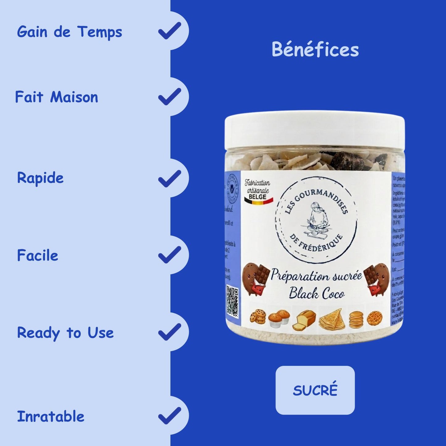 Kit Pâtisserie Sucrée | Black Coco
