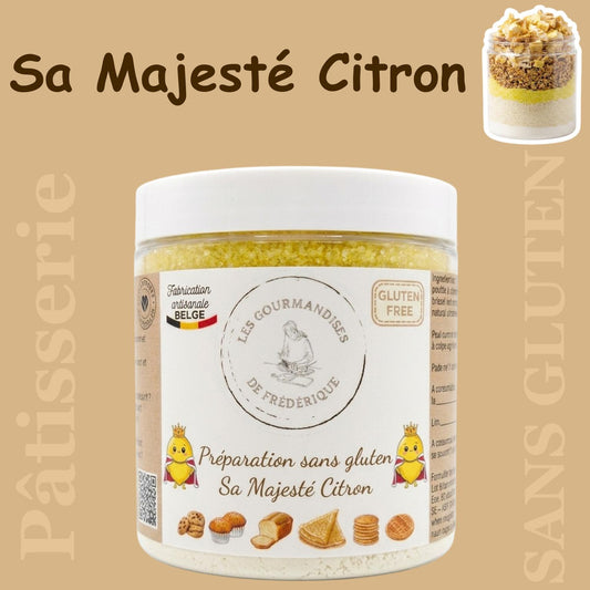 Glutenvrije bereiding "Hare Majesteit Citroen"
