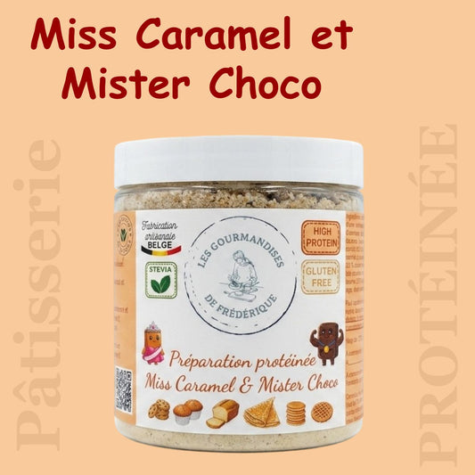 Miss Caramel & Mister Choco Protein Preparation