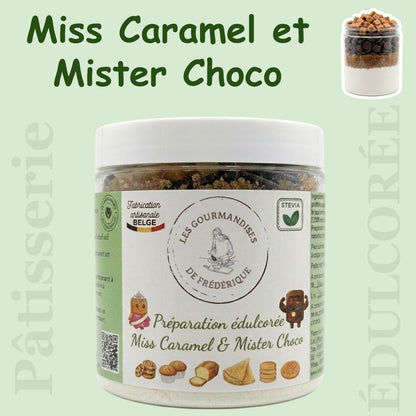 Sweetened Preparation Miss Caramel & Mister Choco