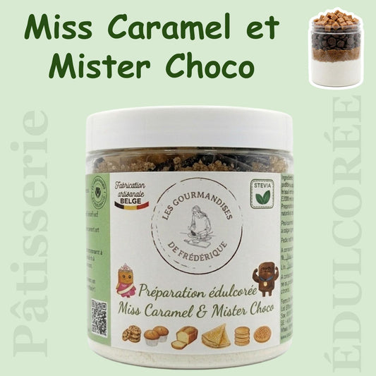 Sweetened Preparation Miss Caramel & Mister Choco