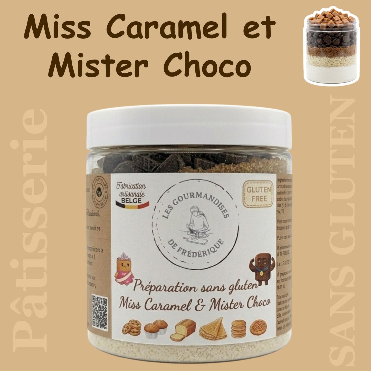 Kit Pâtisserie Sans Gluten | Miss Caramel & Mister Choco