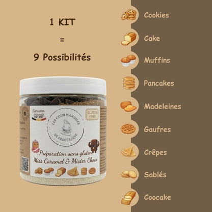 Kit Pâtisserie Sans Gluten | Miss Caramel & Mister Choco