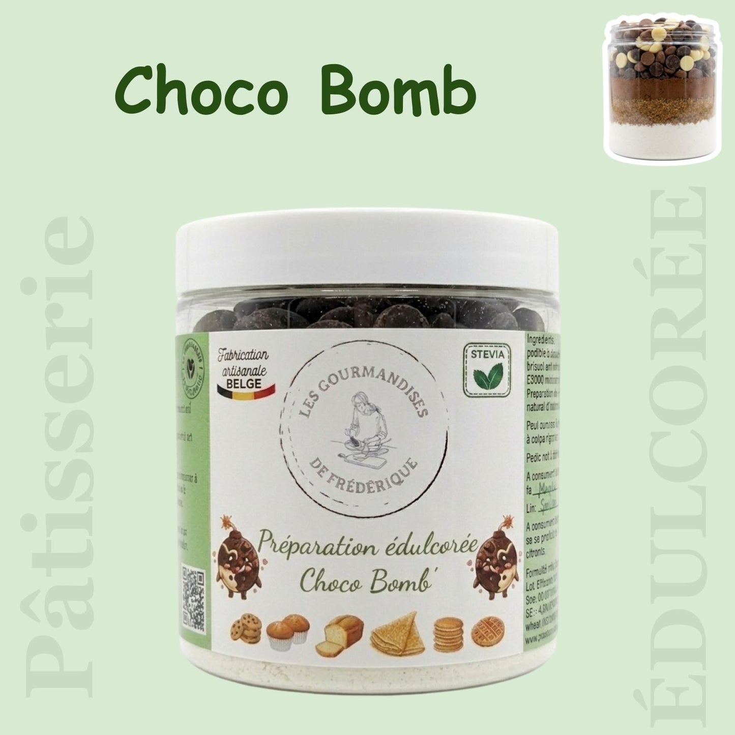 Préparation édulcorée Choco Bomb'