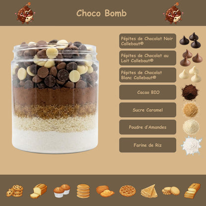 Kit Pâtisserie Sans Gluten | Choco Bomb'