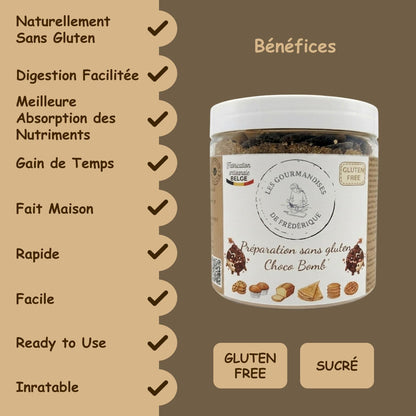 Kit Pâtisserie Sans Gluten | Choco Bomb'