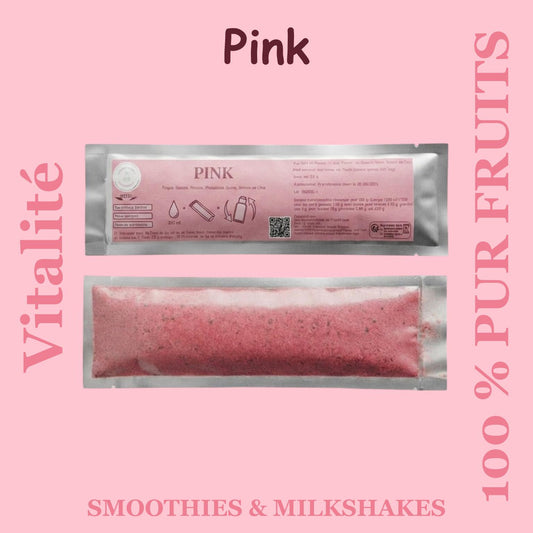 Préparation pour Smoothie & Milkshake Pink