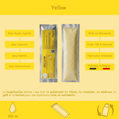 Préparation pour Smoothie & Milkshake Yellow