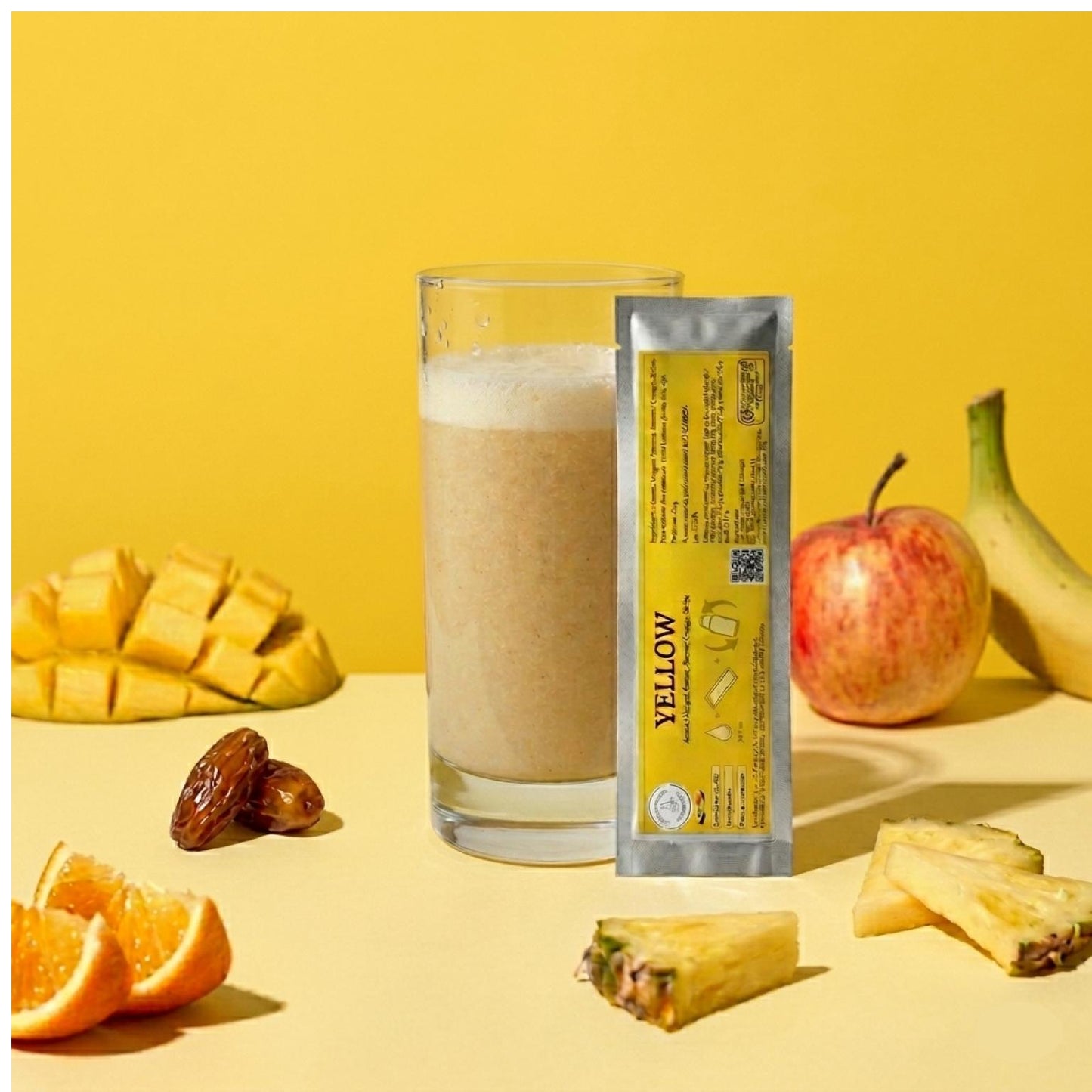 Préparation pour Smoothie & Milkshake Yellow
