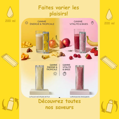 Préparation pour Smoothie & Milkshake Yellow