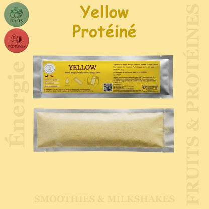 Préparation pour Smoothie & Milkshake | Yellow | Énergie - Fruits & Protéines