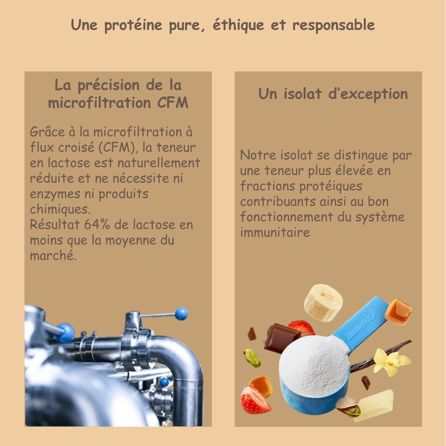 Préparation pour Smoothie & Milkshake | Cookies | Performance - 100 % Pur Protéine