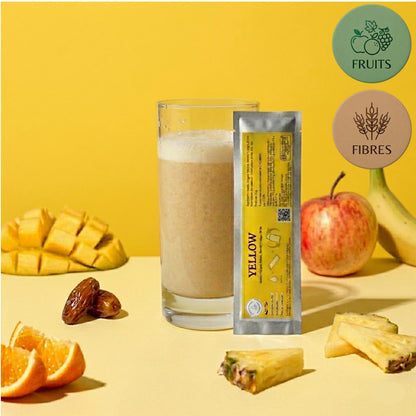 Préparation pour Smoothie & Milkshake | Yellow | Complet - Fruit & Fibres