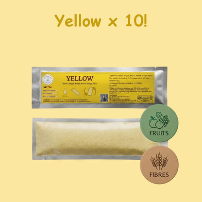 Préparation pour Smoothie & Milkshake | Yellow | Complet - Fruit & Fibres