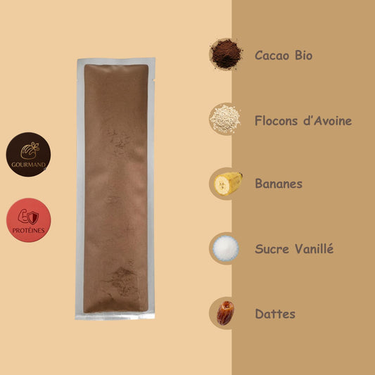 Préparation pour Milkshake | Chocolat | Intense - Gourmand & Protéine