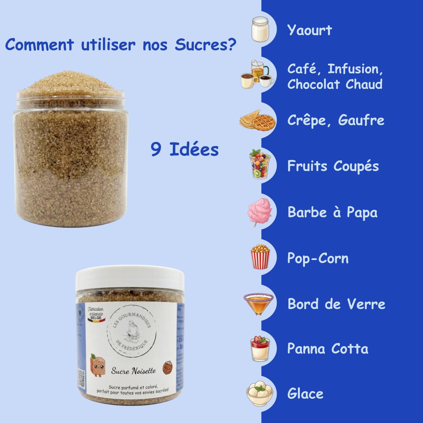 Sucre noisette