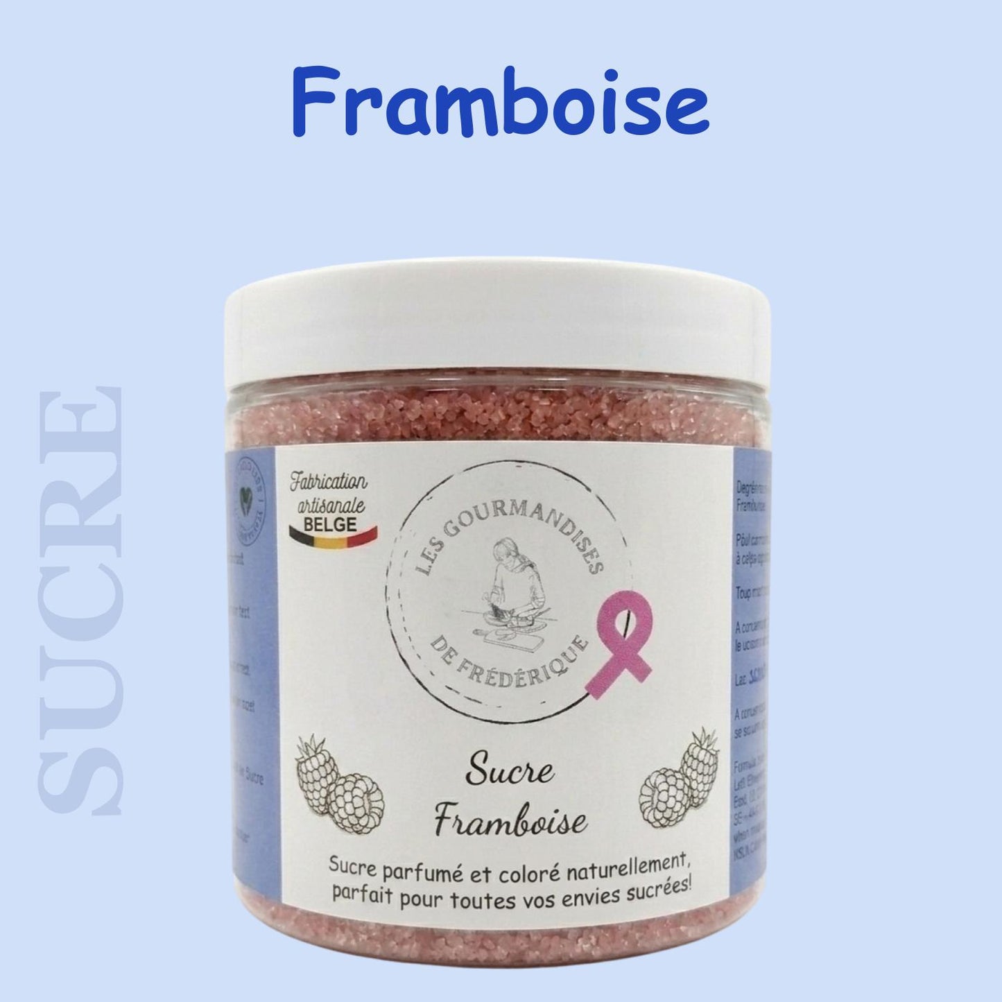 Sucre framboise