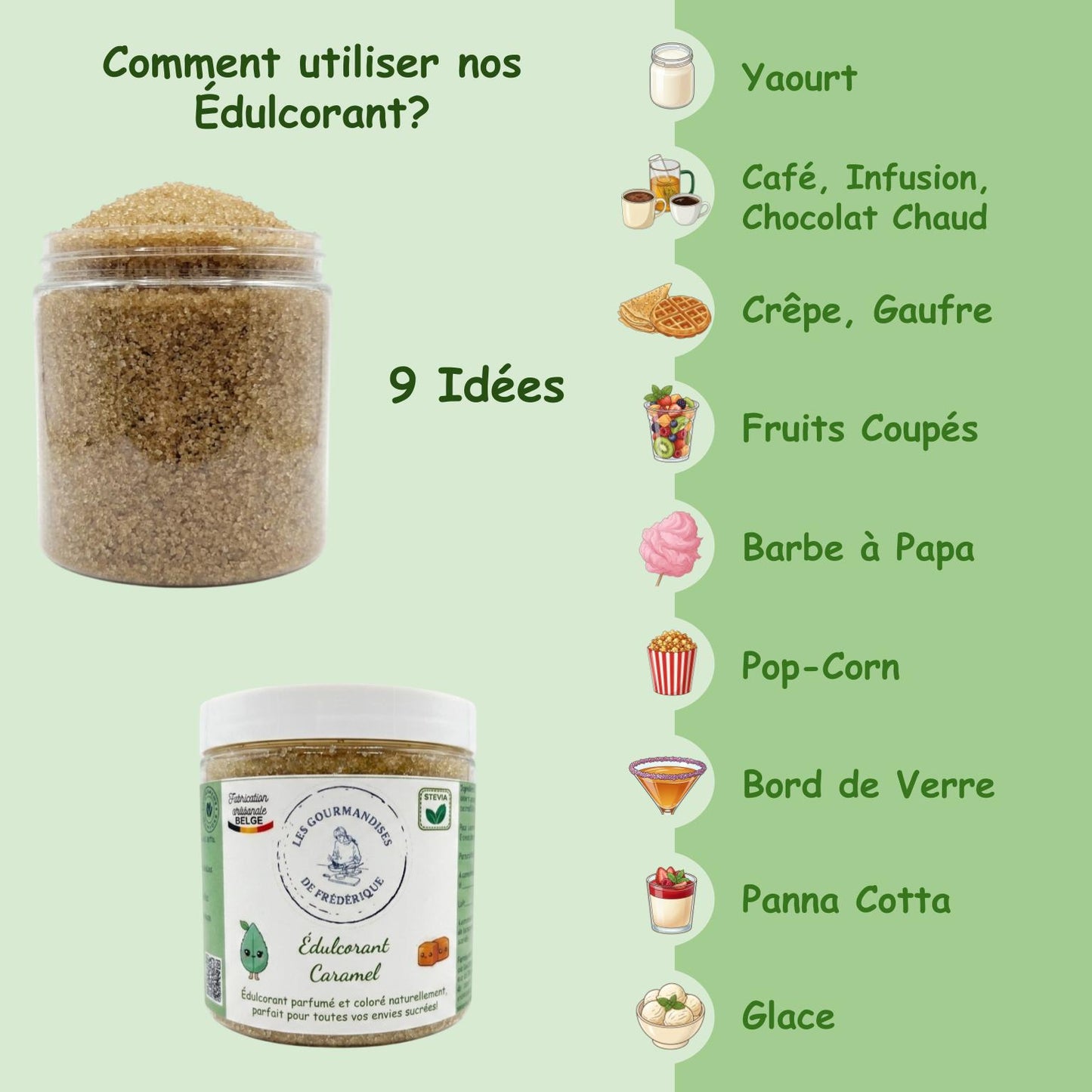 Édulcorant caramel