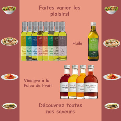 Vinaigre à la pulpe de framboises