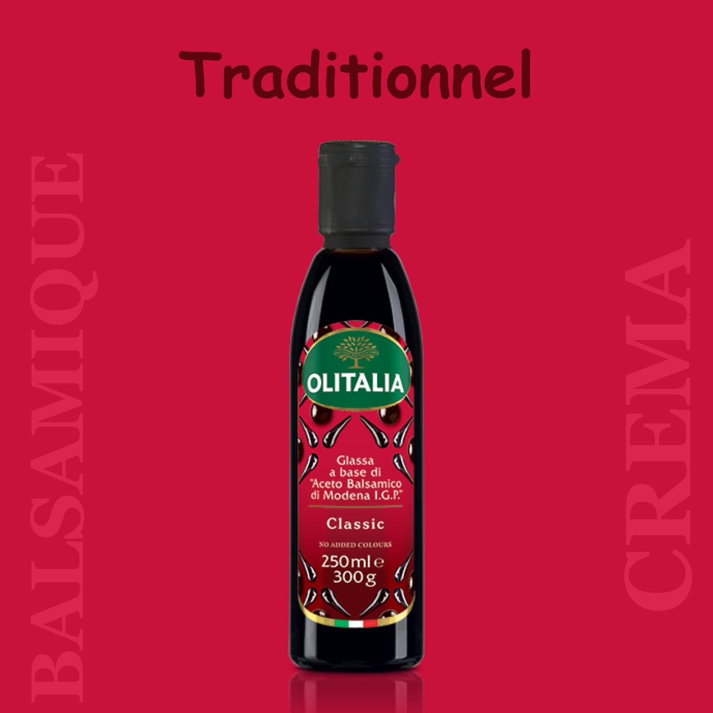 Vinaigre balsamique classique (nature) en crème