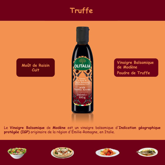 Truffle balsamic vinegar