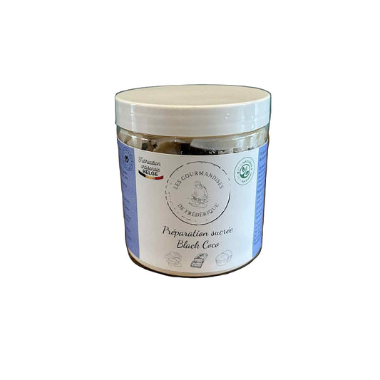 Préparation sucrée "Black Coco"