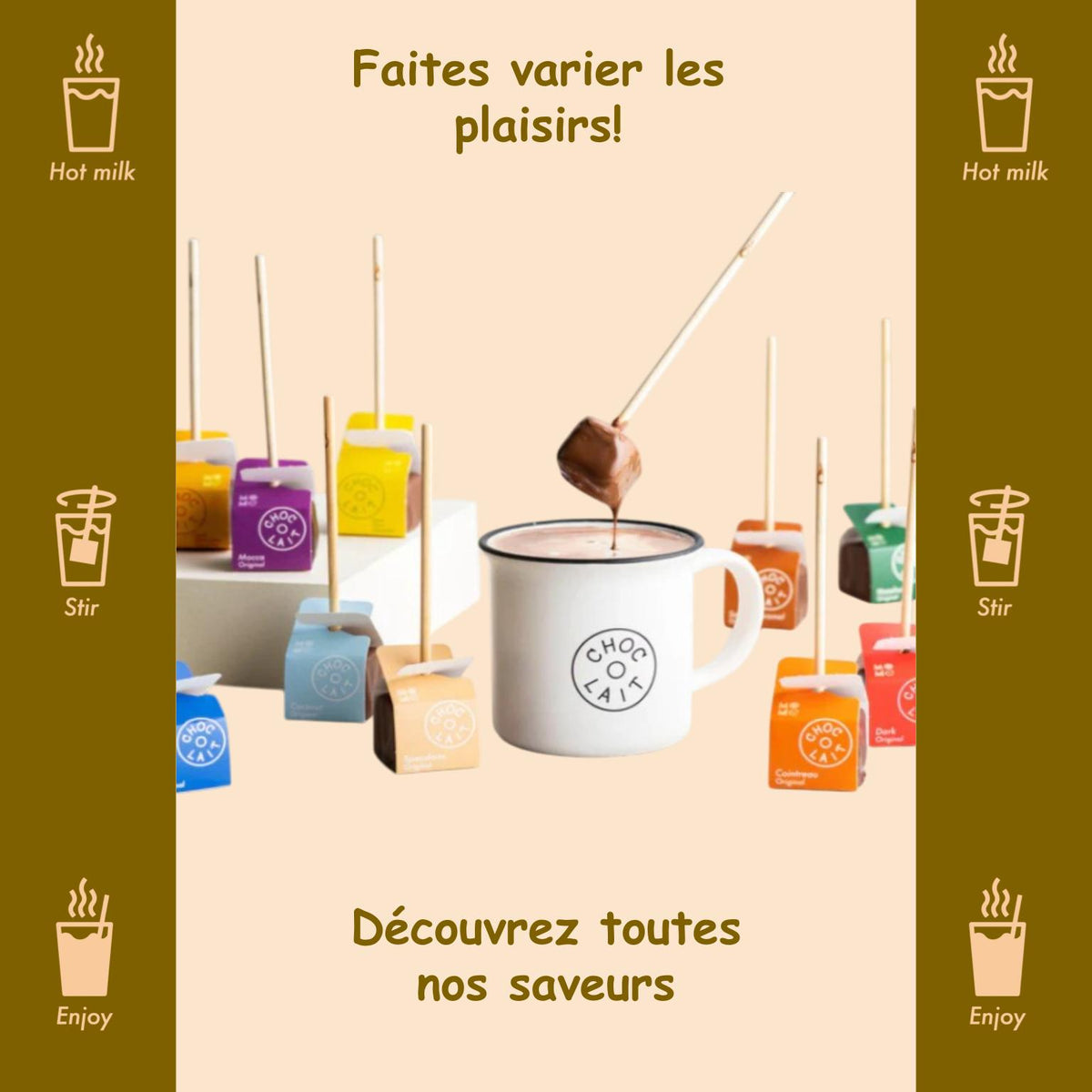 Cuillère Chocolat Chaud | Speculoos