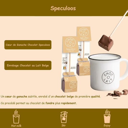 Cuillère Chocolat Chaud | Speculoos