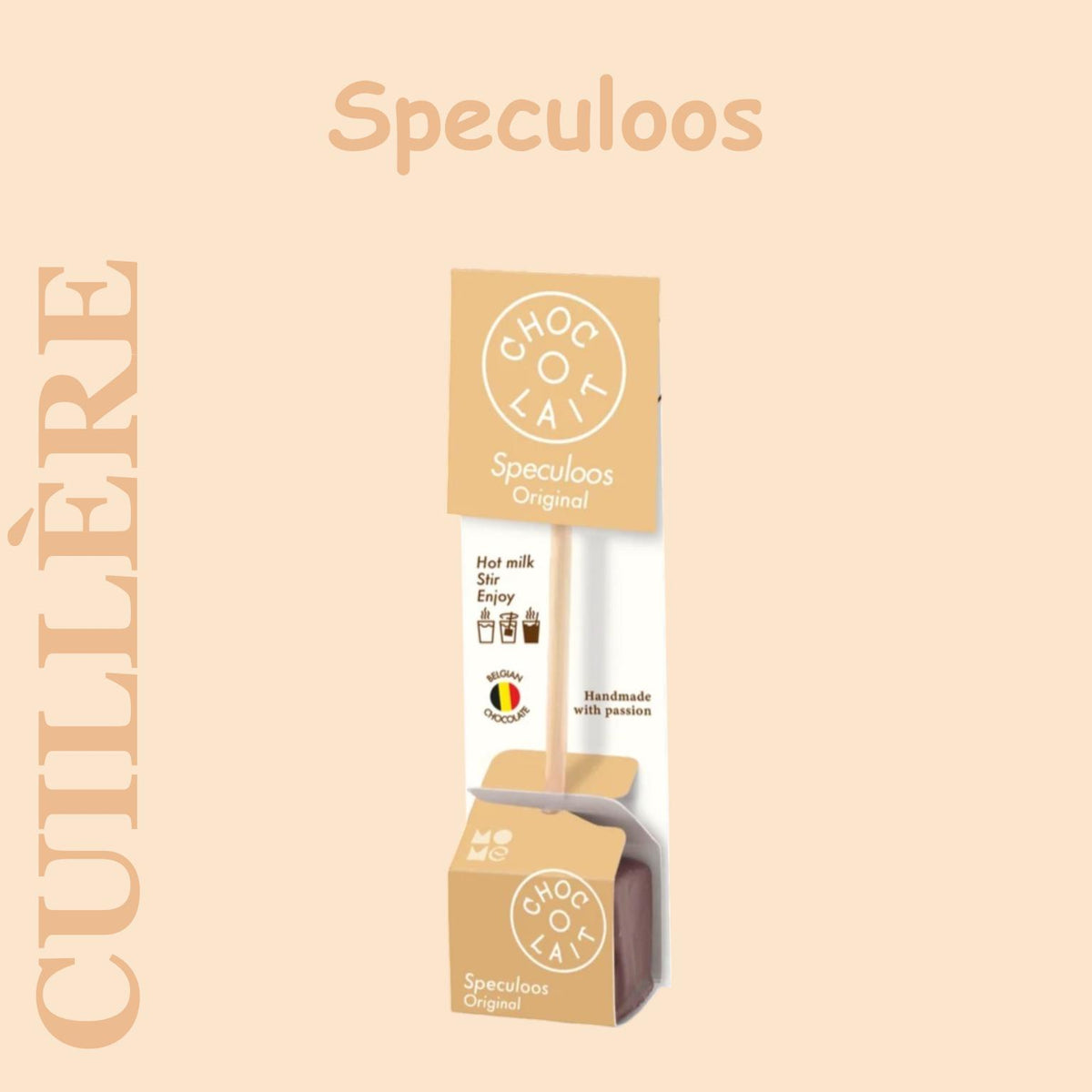 Cuillère Chocolat Chaud | Speculoos