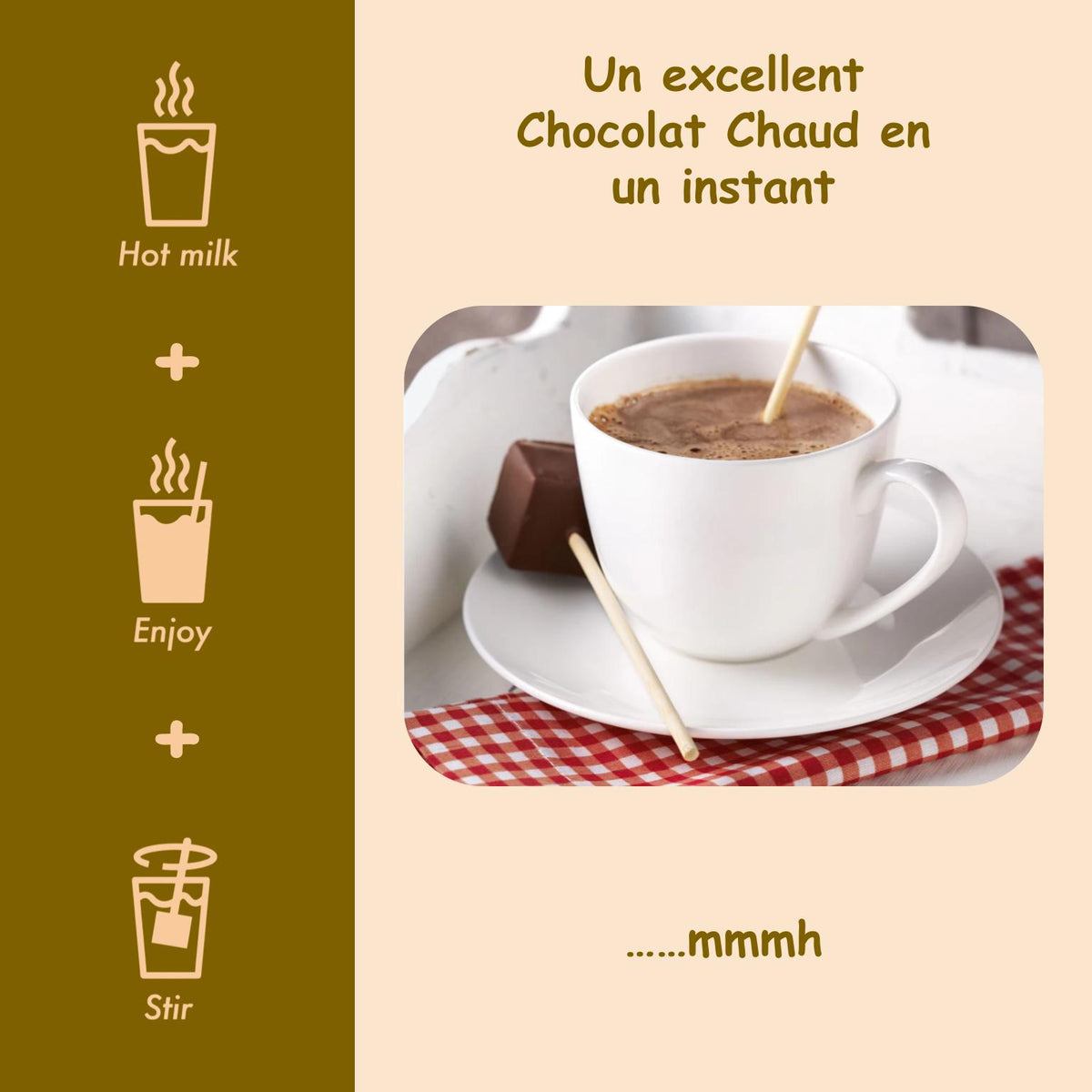 Cuillère Chocolat Chaud | Speculoos