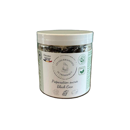 Préparation édulcorée "Black Coco"
