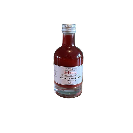 Vinaigre à la pulpe de framboises