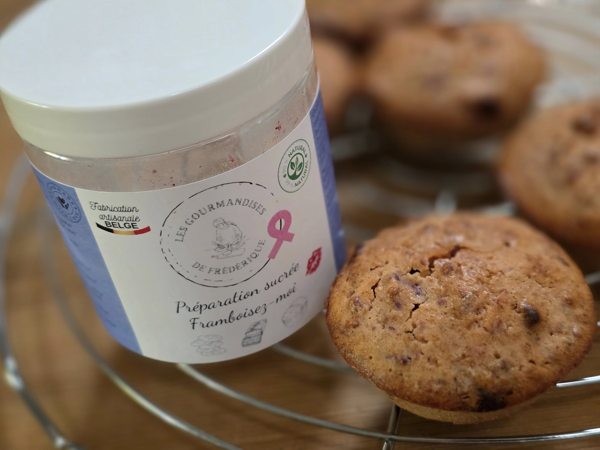 Muffins Framboisez-moi! - Les Gourmandises de Frédérique