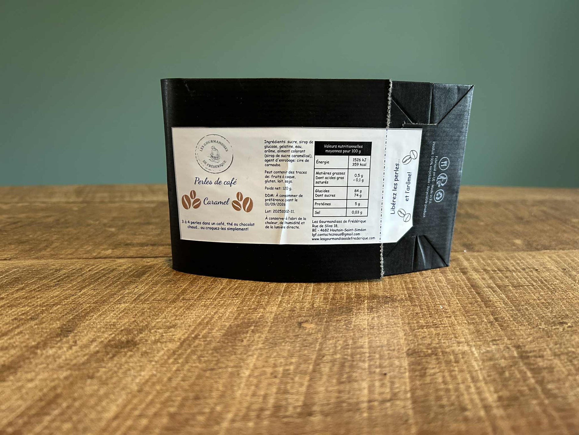 Perles de café caramel - Les Gourmandises de Frédérique