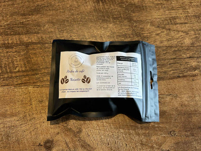 Hazelnut coffee pearls