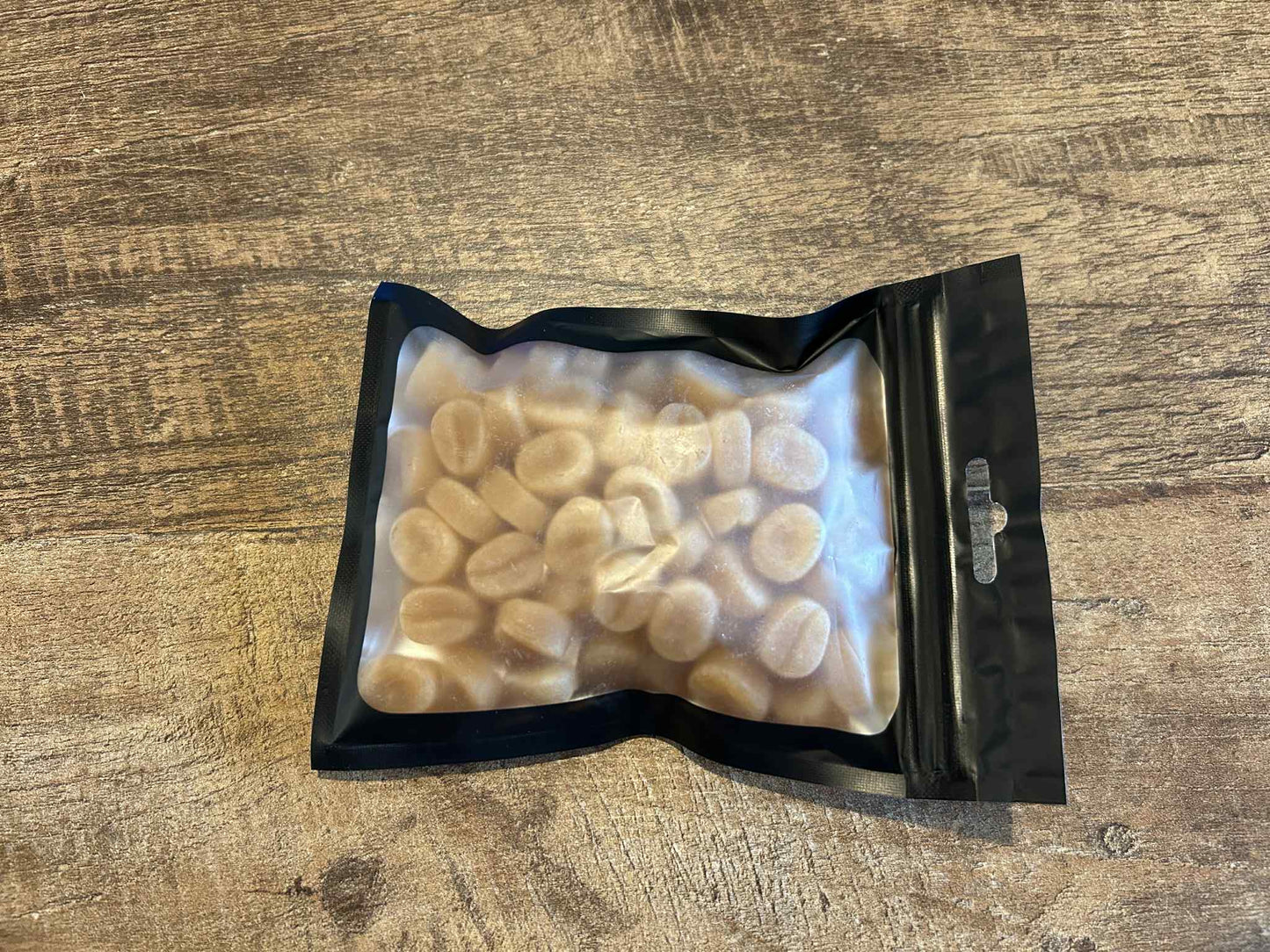 Hazelnut coffee pearls