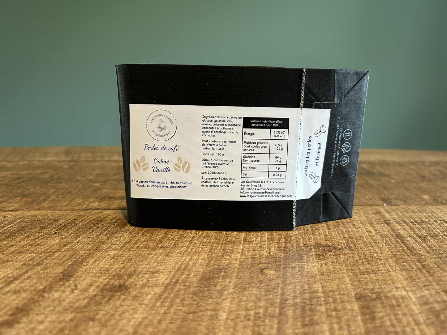 Perles de café vanille - Les Gourmandises de Frédérique