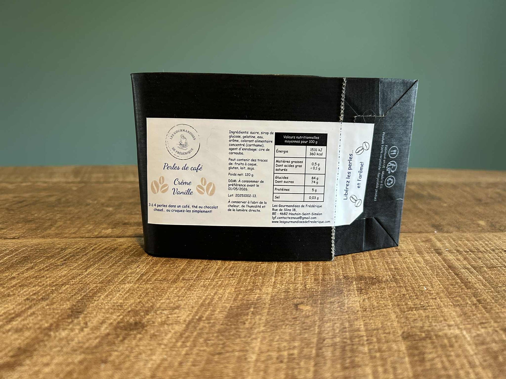 Perles de café vanille - Les Gourmandises de Frédérique