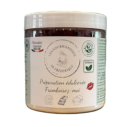 Préparation édulcorée Framboisez-moi! - Les Gourmandises de Frédérique