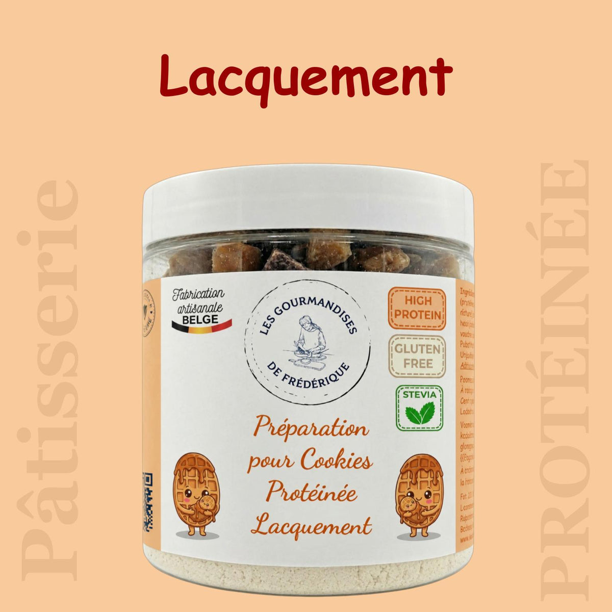 Préparation pour Cookies Protéinée | Lacquement
