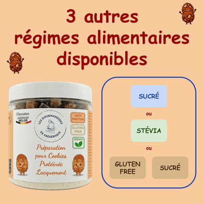 Préparation pour Cookies Protéinée | Lacquement