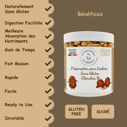Préparation pour Cookies Sans Gluten | Chouchou