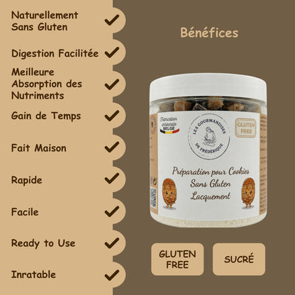 Préparation pour Cookies Sans Gluten | Lacquement