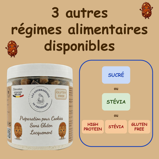 Préparation pour Cookies Sans Gluten | Lacquement