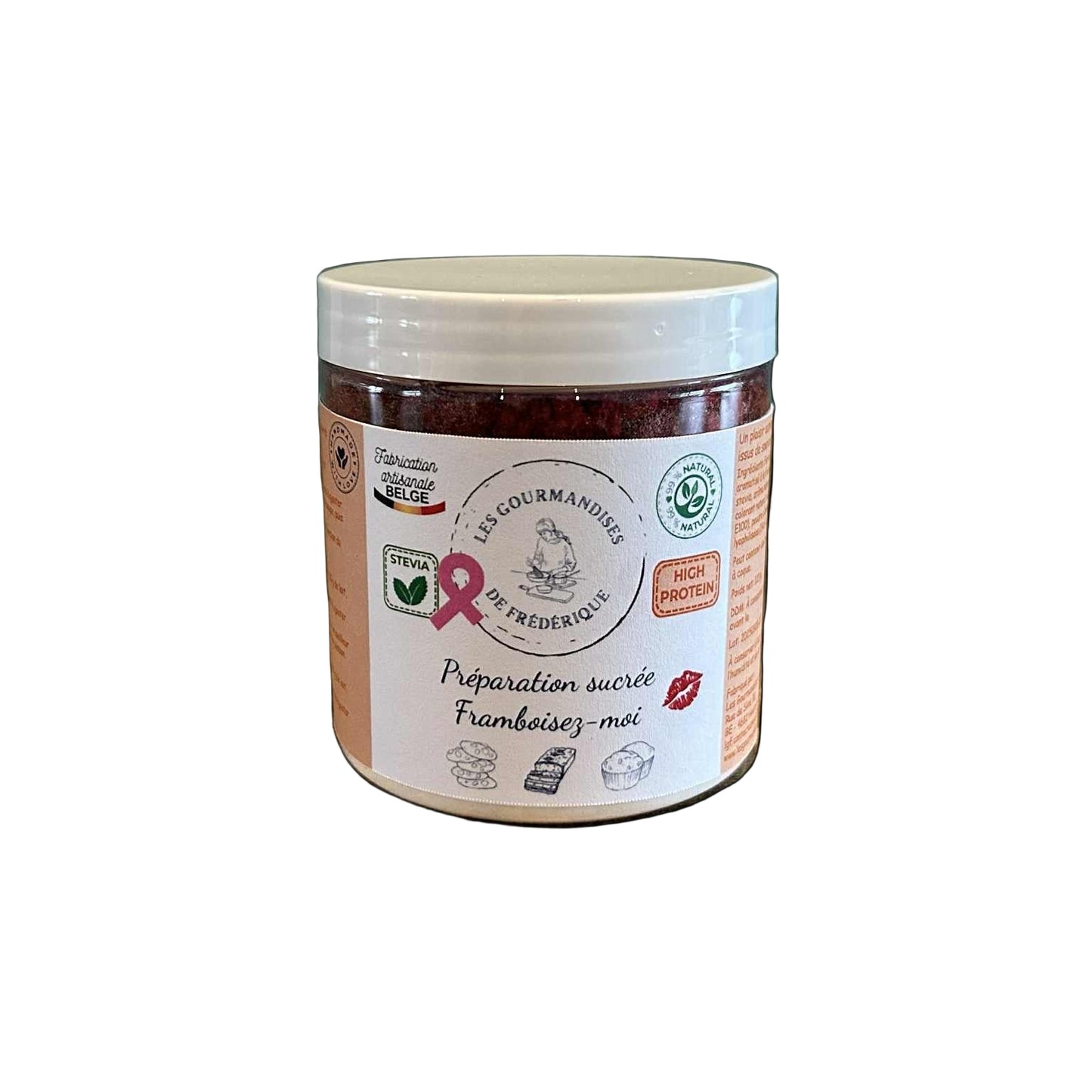 Préparation protéinée Framboisez-moi! - Les Gourmandises de Frédérique