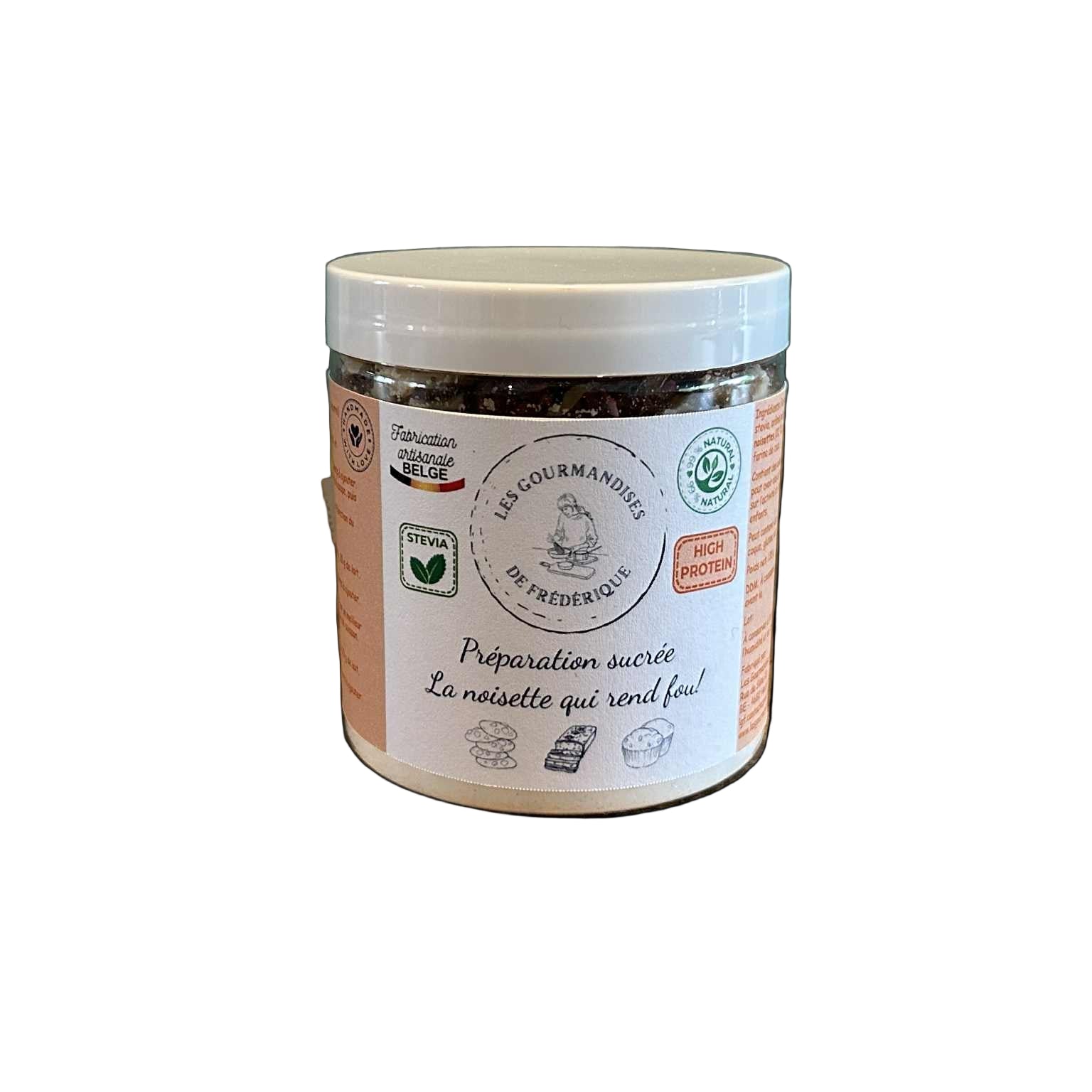 Préparation protéinée La Noisette qui rend fou! - Les Gourmandises de Frédérique